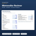 Mietrendite-Rechner Excel-Vorlage: Rendite, Cashflow und 10-Jahres-Prognose für Kapitalanleger