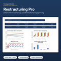 Restructuring Pro – Dashboard der Excel-Vorlage